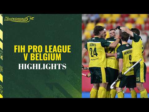 Highlights | Australia v Belgium | FIH Pro League 2026