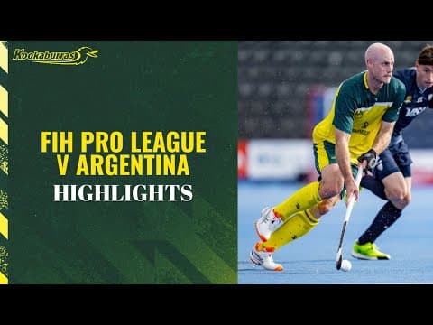 Highlights | Australia v Argentina | FIH Pro League 2026