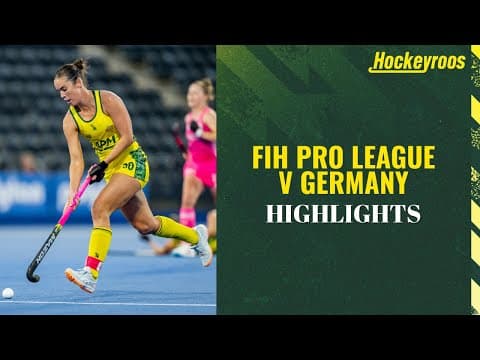 Highlights | Germany v Australia | FIH Pro League 2026