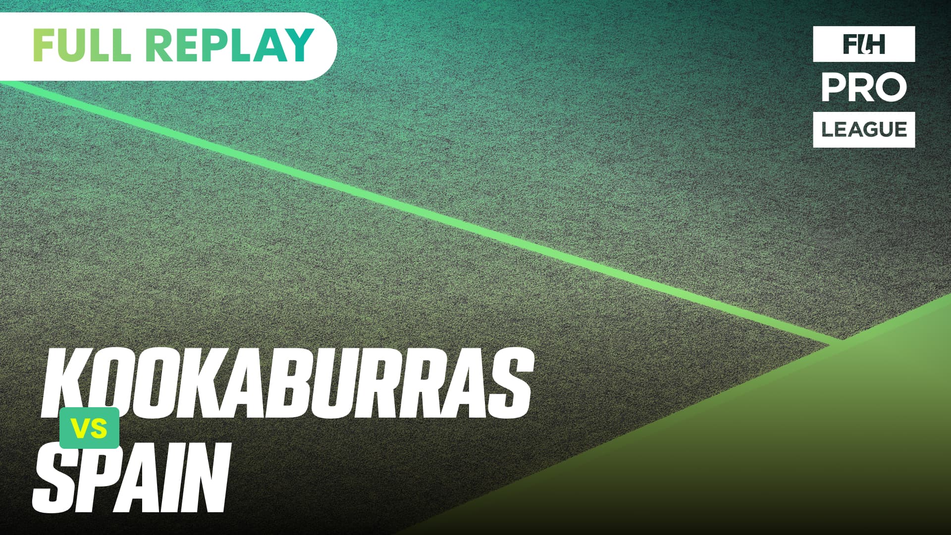 14. Kookaburras v Spain | FIH Pro League