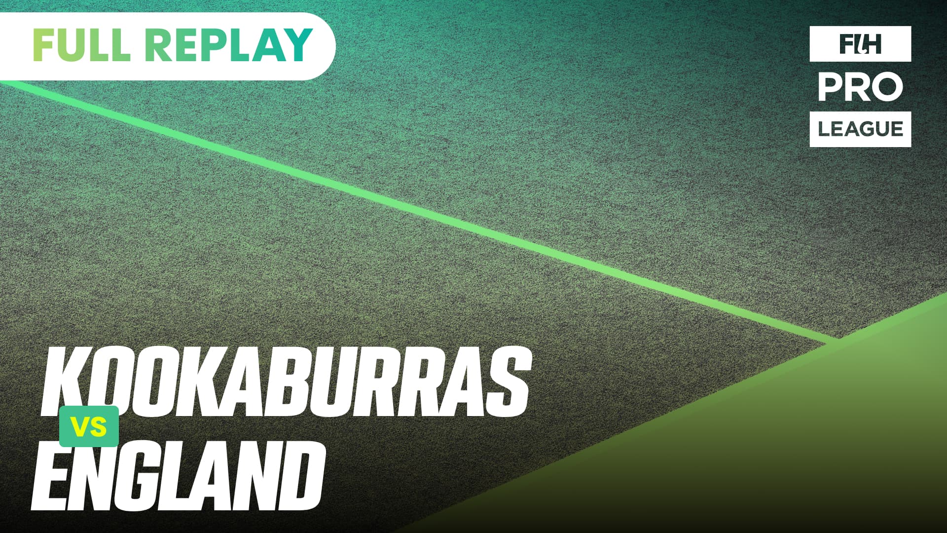 17. Kookaburras v England | FIH Pro League