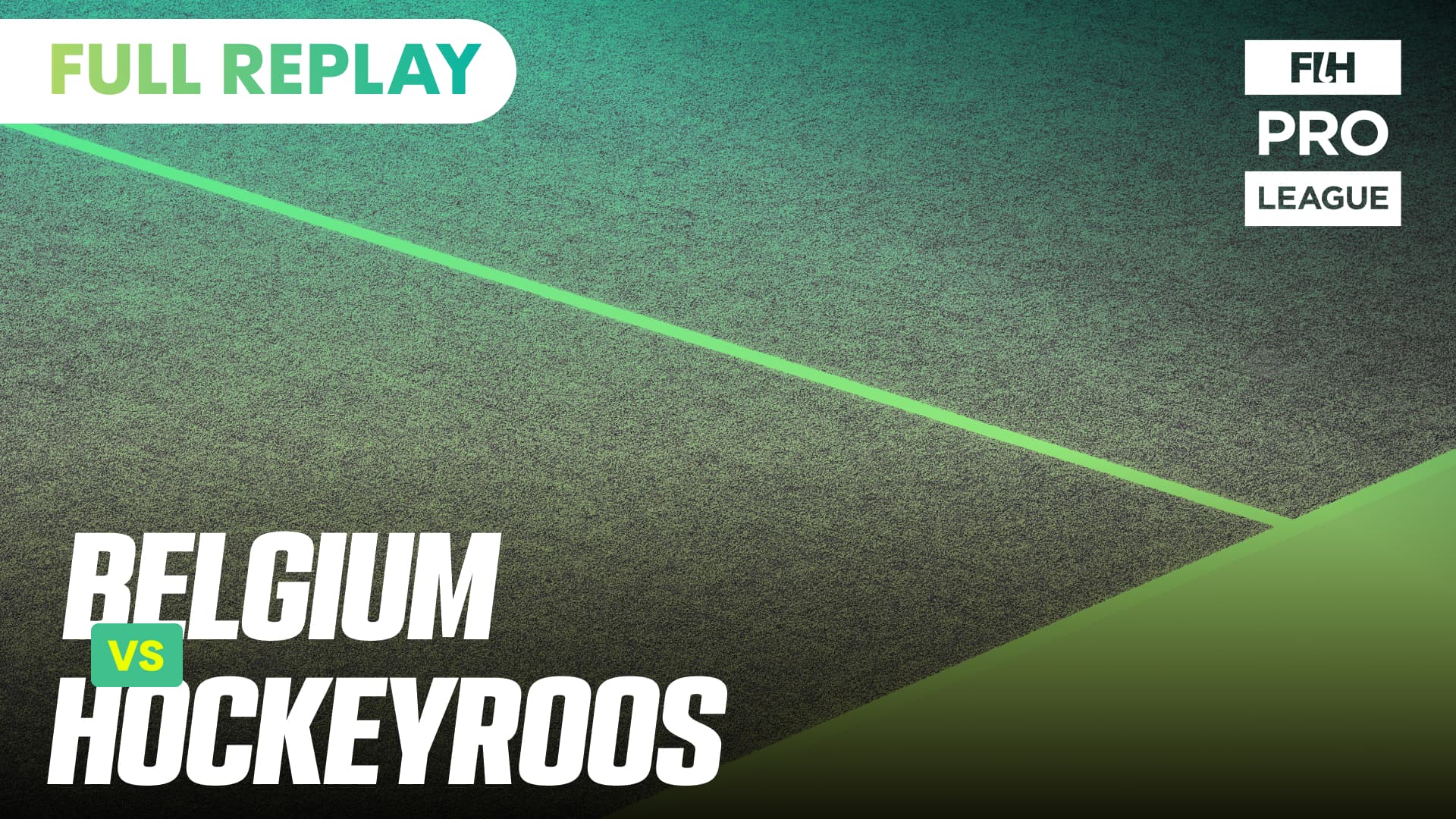 29. Belgium v Hockeyroos | FIH Pro League